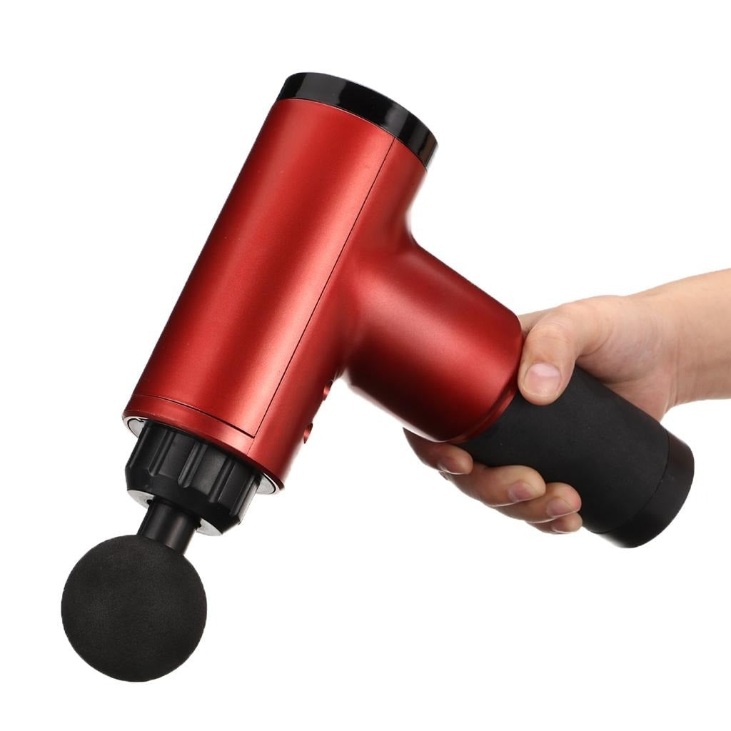 Aparat Pentru Masaj Profesional, Tip Pistol, Pentru Gat, Spate, Maini, Picioare, Anti Celulita, Motor Silentios, 3300 Rotatii / min