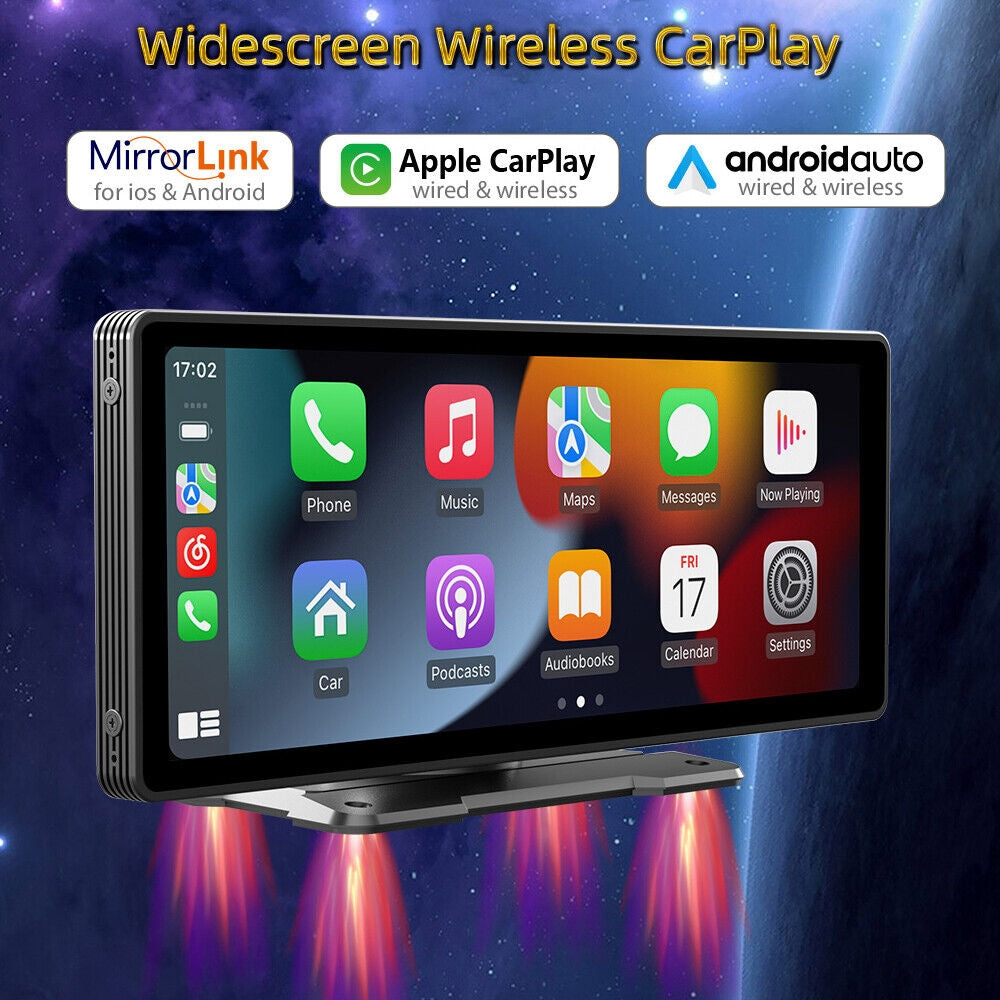 Navigatie Auto, HD , GPS Portabil, Universal, CarPlay si Android Auto WI-FI, ecran tactil 10.26 inch